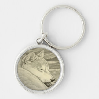 Llavero Shiba Inu Keychain Shiba Inu Regalos de Arte Perro