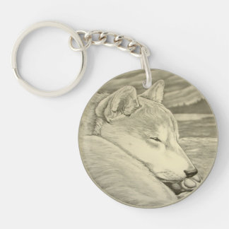 Llavero Shiba Inu Keychain Shiba Inu Regalos de Arte Perro
