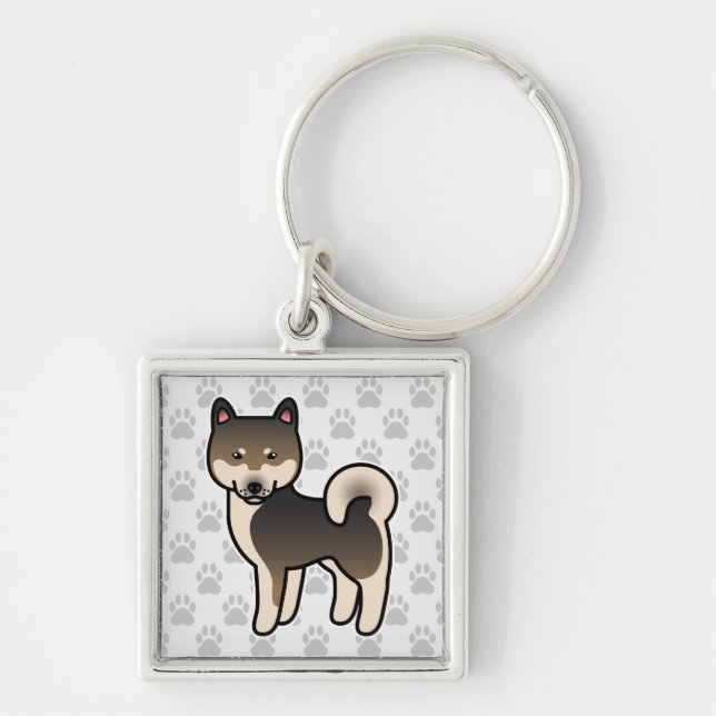 Llavero Shiba Inu Sésamo (Frente)