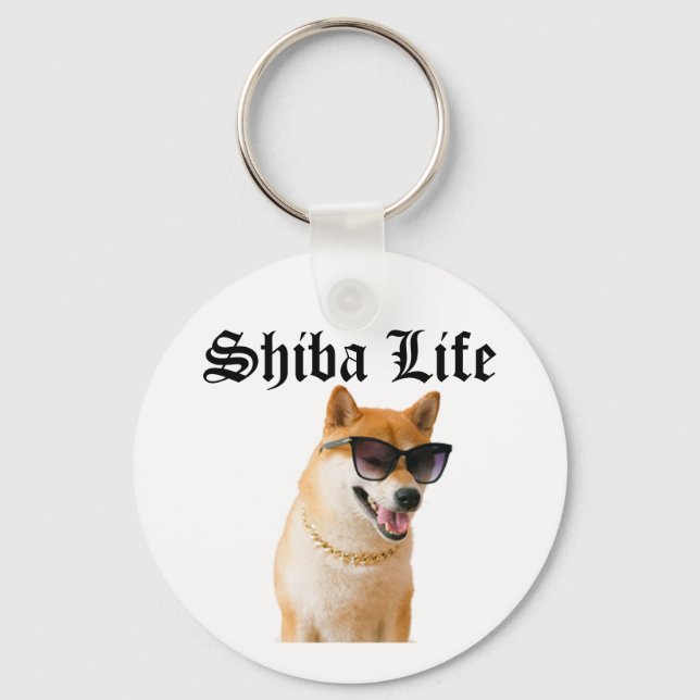 Llavero Shiba Life (Anverso)