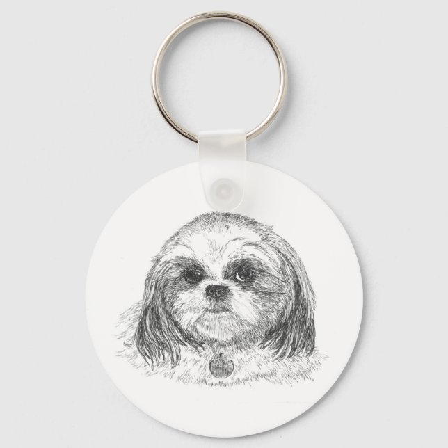 Llavero Shih Tzu (Anverso)