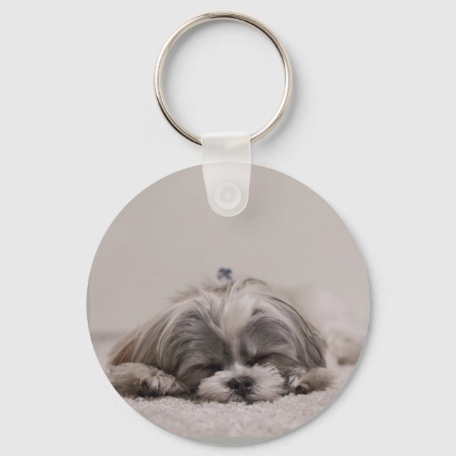 Llavero Shih Tzu Keychain para los amantes del perro (Anverso)