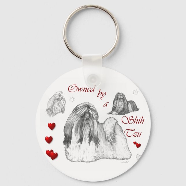 Llavero Shih Tzu Lovers Regalos (Anverso)