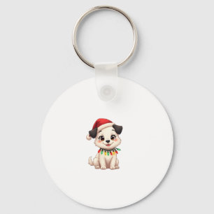 Llavero Shih Tzu Santa Luces del árbol de Navidad Xmas Amo