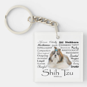 Llavero Shih Tzu Traits Keychain