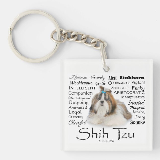 Llavero Shih Tzu Traits Keychain (Frente)