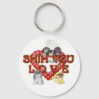Llavero Shih Tzu Valentine Keychain