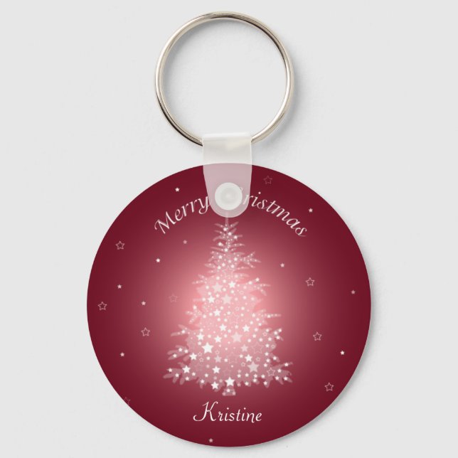 Llavero Shimmering Christmas Tree Keychain (Anverso)