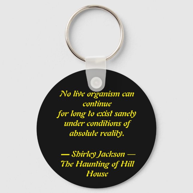 Llavero Shirley Jackson Cita Keychain acrílico (Anverso)