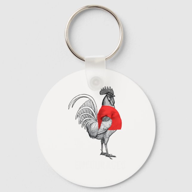 Llavero Shirting Encouraged White Text Funny  (Anverso)