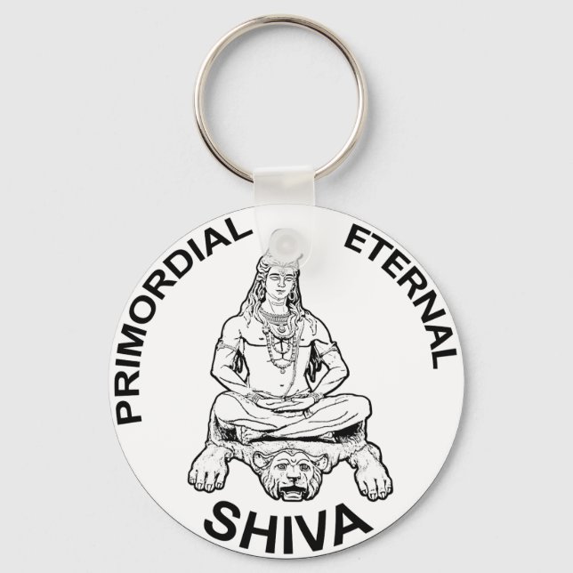 Llavero Shiva primordial eterno, Dios Indio (Anverso)