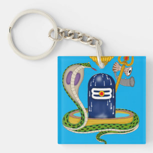 Llavero Shivlingam Divino – Símbolo Sagrado de Mah