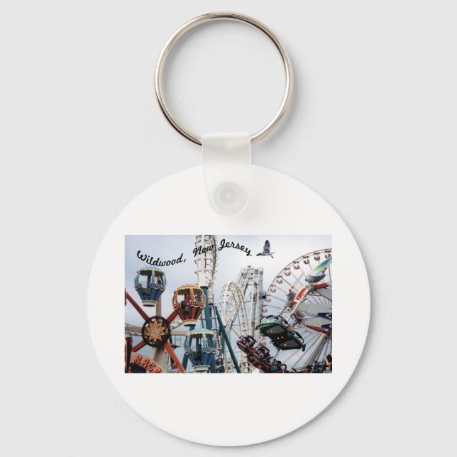 Llavero Shore Pier-Wildwood Text Keychain (Anverso)