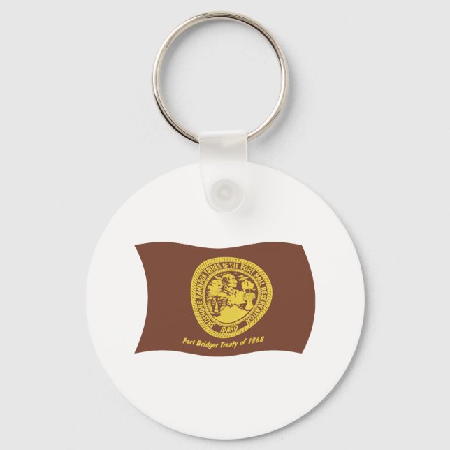 Llavero Shoshone Bannock Tribus Bannock Keychain (Anverso)