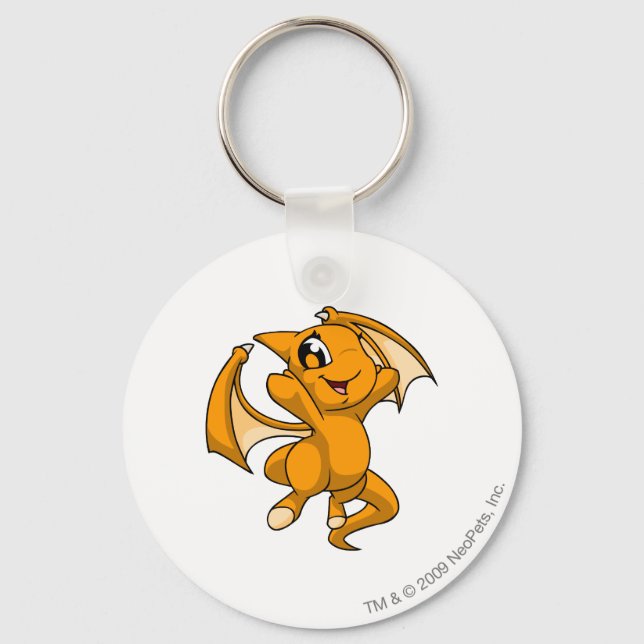 Llavero Shoyru Naranja (Anverso)