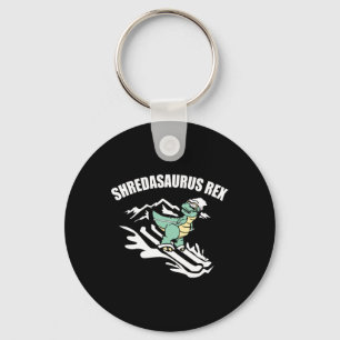 Llavero Shredasaurus Rex Esquí Dinosaurio Niños Divertido