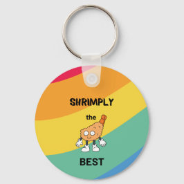 Llavero Shrimply el mejor suhi kawaii
