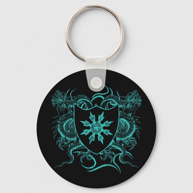 Llavero Shuriken Dragons (Anverso)