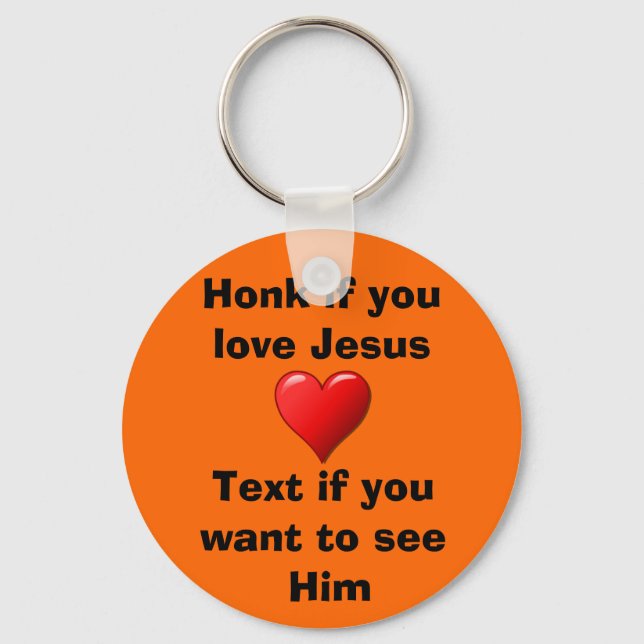 Llavero Si amas a Jesus Keychain (Anverso)
