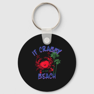 Llavero Si crabby vuelve a la playa hawaii verano
