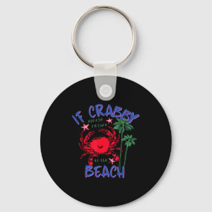 Llavero Si crabby vuelve a la playa hawaii verano