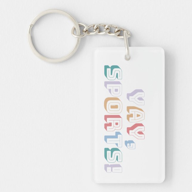 LLAVERO ¡SÍ, DEPORTES! (Frente)