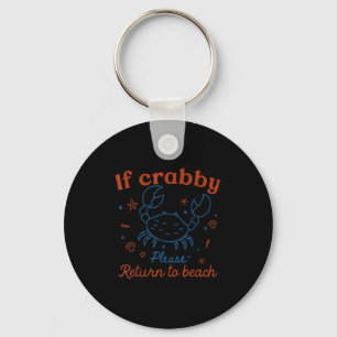Llavero Si El Crabby Por Favor Regresa A La Playa De Cangr