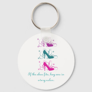 Llavero Si El Zapato Se Ajusta A La Cadena Clave