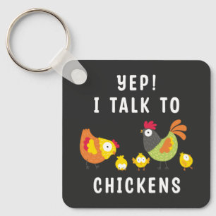 Llavero Sí, Hablo Con Pollos