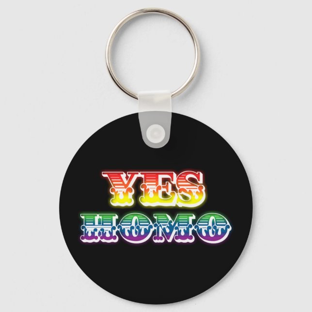 Llavero Sí Homo Keychain (Anverso)