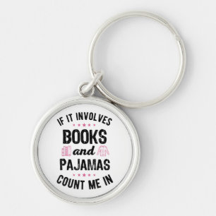 Llavero Si involucra libros y libros de pijamas, mucho más