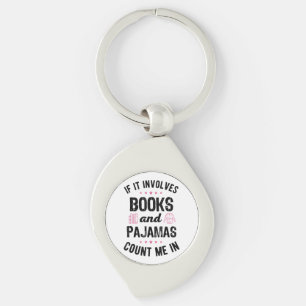 Llavero Si involucra libros y libros de pijamas, mucho más