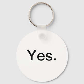 Llavero Sí Keychain