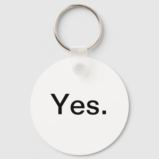 Llavero Sí Keychain (Anverso)
