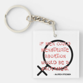 Llavero Si los hombres pudieran menstruar