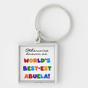 Llavero Si no conocido como regalos del Mejor-est Abuela
