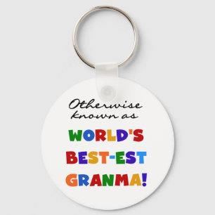 Llavero Si no conocido como regalos del Mejor-est Granma