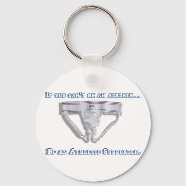 Llavero Si no puedes ser atleta... (Anverso)