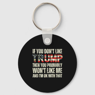 Llavero Si no te gusta Trump, probablemente no te gustar
