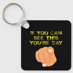 Llavero Si Puedes Ver Esto Eres Gay Divertido LGBTQ