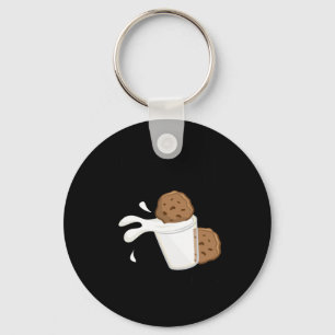 Llavero Sí, puedo mojar galletas en leche y galletas Sketl