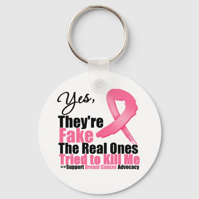 Llavero SÍ, son falsos...Mis verdaderos trataron de matarm (Anverso)