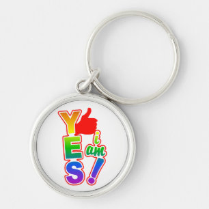 Llavero SÍ, SOY cadena de claves