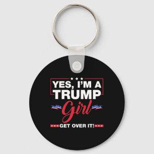 Llavero Sí, soy Chica de Trump, supere las elecciones de T