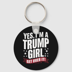 Llavero Sí, soy una chica de Trump, supérenlo, elecciones 