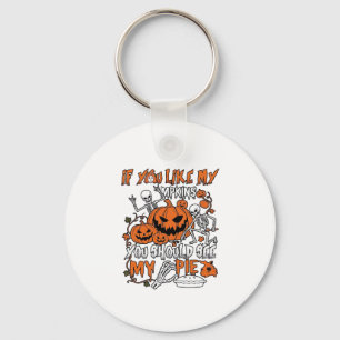 Llavero Si Te Gustan Las Calabazas Payaso De Halloween Tar