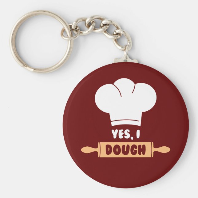 Llavero 'Sí, toso' de Baker (Frente)