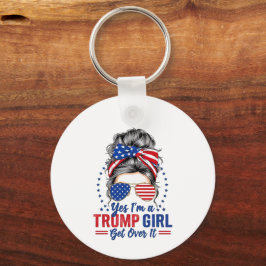 Llavero Sí, yo soy un Chica de Trump que lo supere