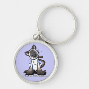 Llavero siamés del gatito