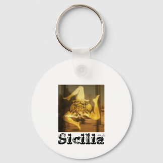 Llavero Sicilia Keychain